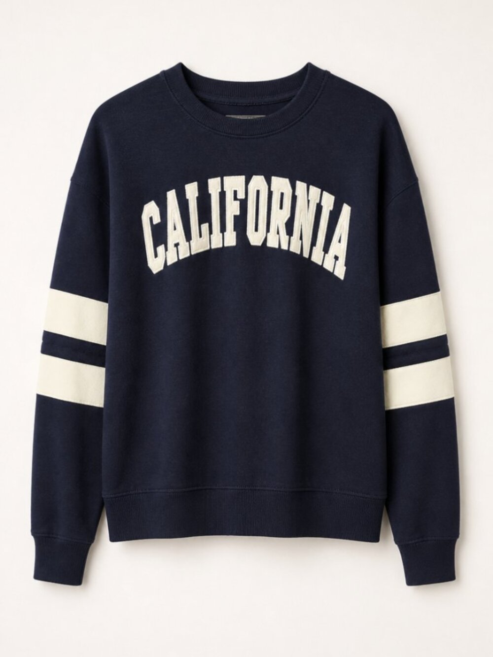 Navy "California" Crewneck Sweatshirt - Women's XL